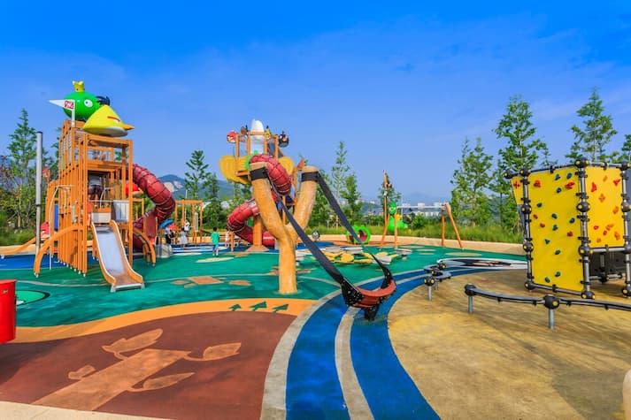 tips membuat taman kota dengan playground
